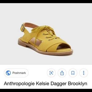 ISO Kelsi Dagger Lace Up Flats sz 8